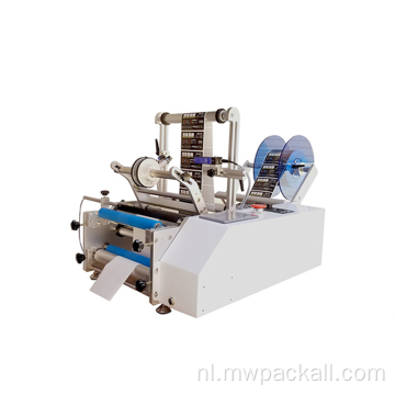 Semi Automatische rol Rype Vertical Round Round Bottle Labeling Machine /Label Machine